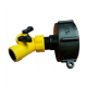 IBC pajungimas 60 mm su 2 kraneliais|